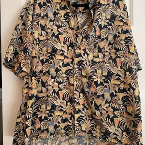 Half moon bay Mens Drinks Button Up Shirt size Xxl